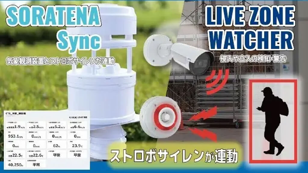 CTS、建設現場業務支援サービスにAIカメラ・気象データ連携で遠隔自動化する機能を追加