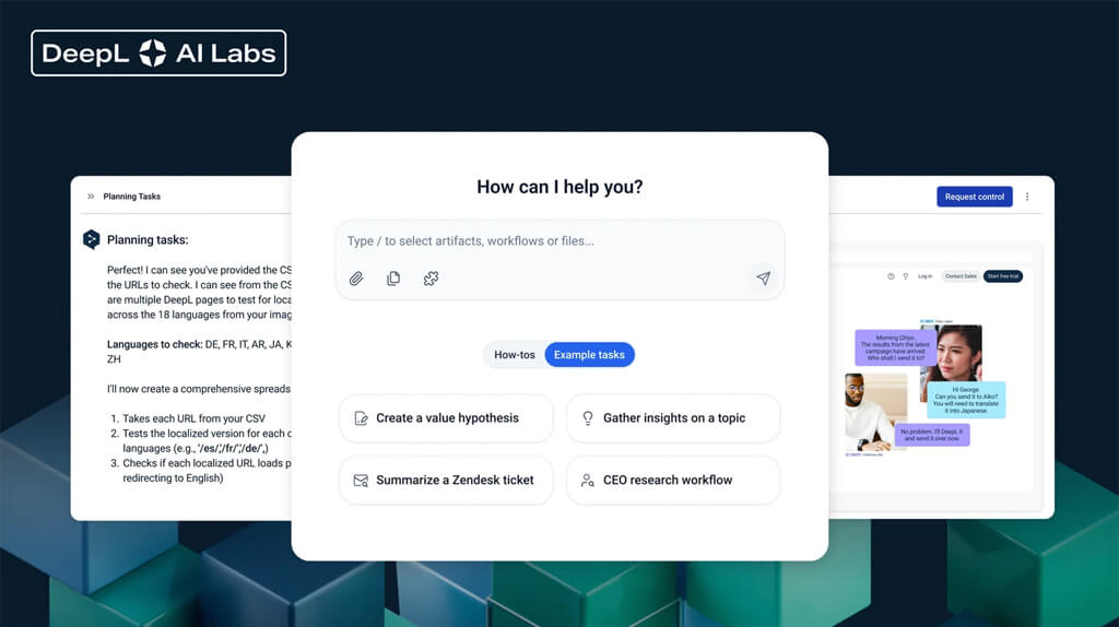 DeepL、幅広い業務の自動化に特化した企業向け自律型AIエージェント「DeepL Agent」を発表