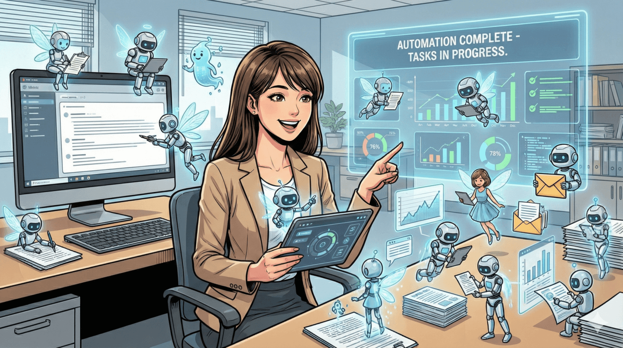 AIで業務を自動化する方法とは　ーなぜ、ChatGPTを配っても仕事は減らないのか？