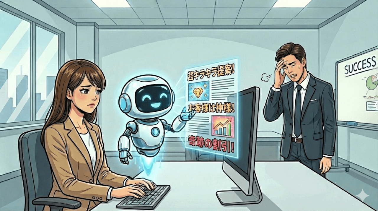 AIに仕事を頼む技術　—なぜ「営業資料を作って」と頼むと失敗するのか？