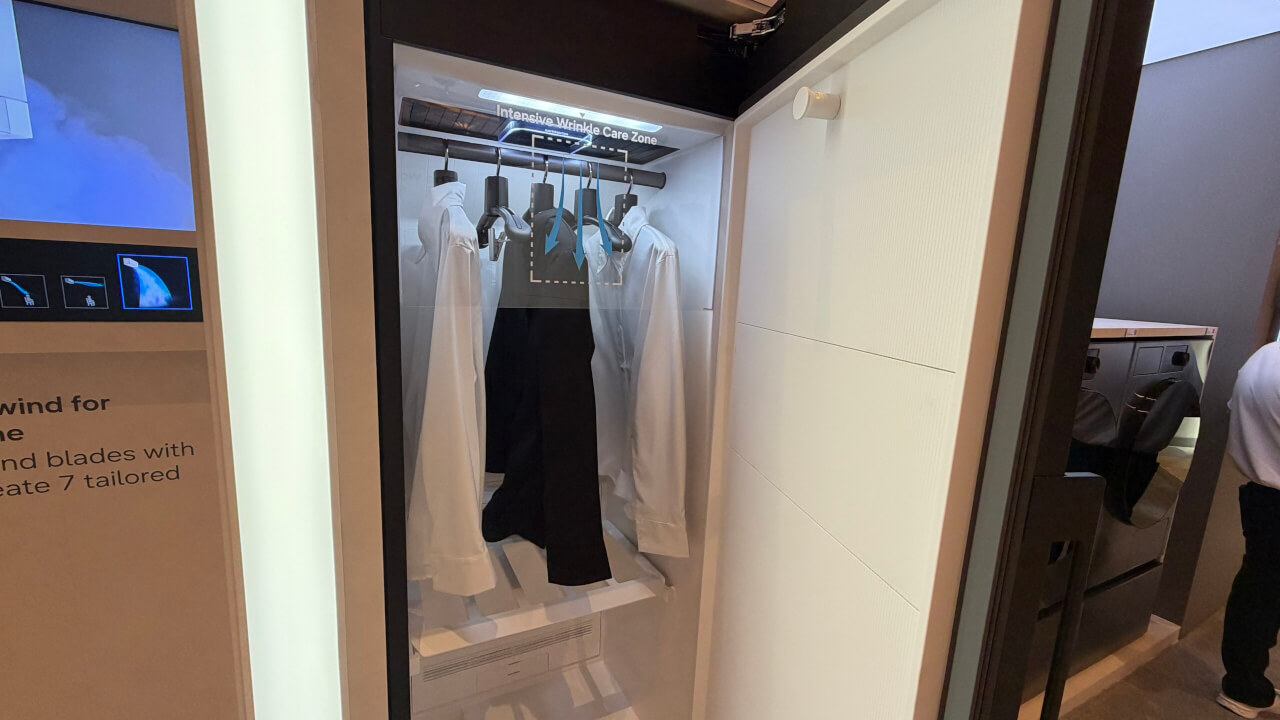 CES2026 サムスン　エア・ドレッサー