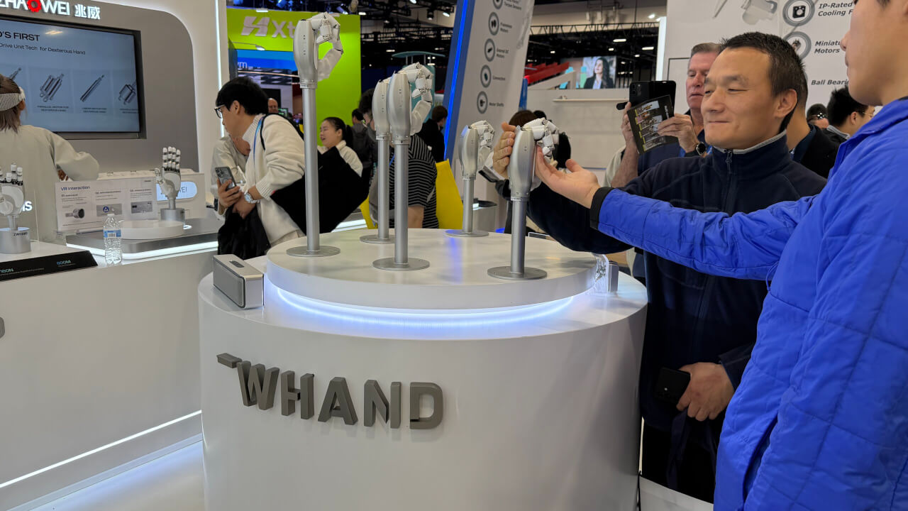 CES2026　ロボットの触覚