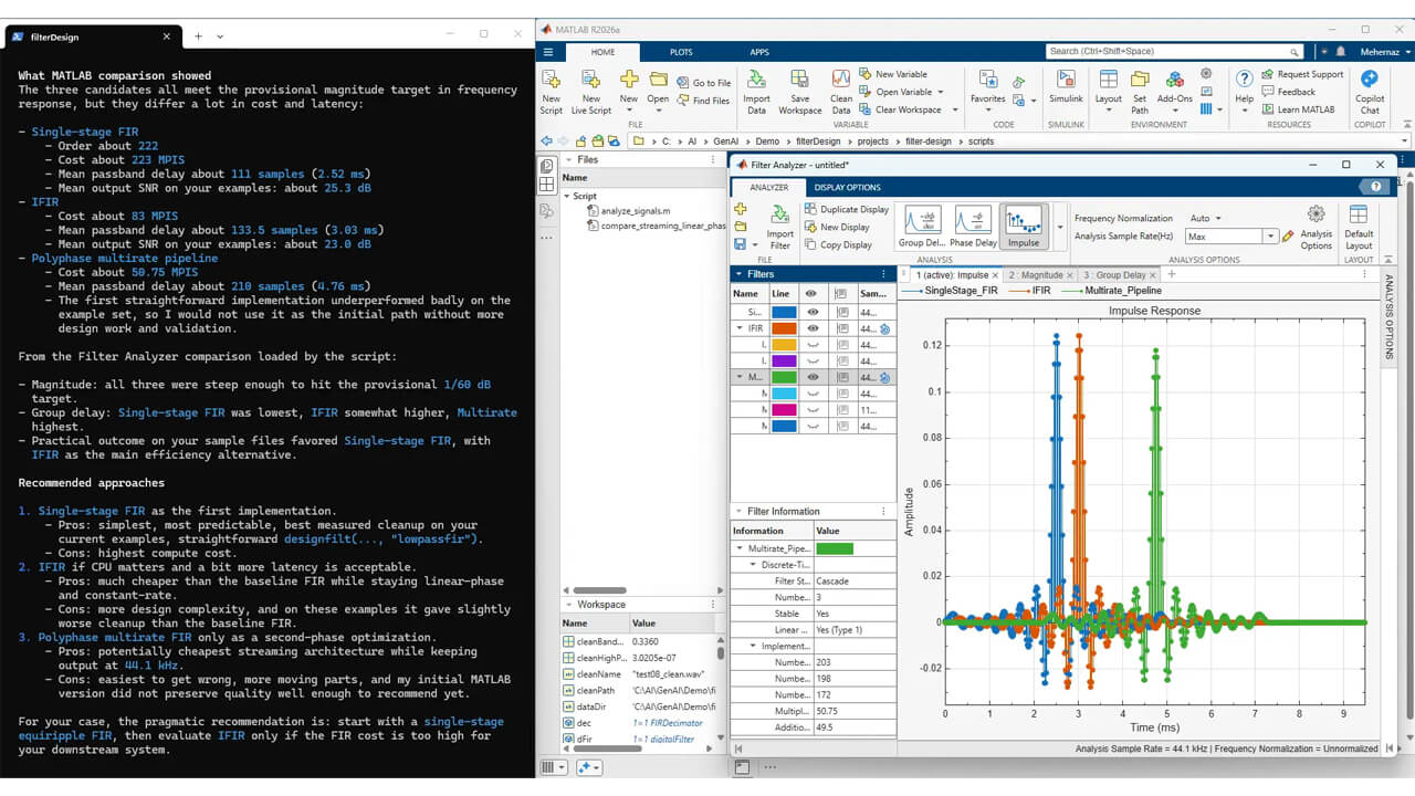 MathWorks、AIエージェントにより反復作業を自動化するMATLAB実行機能を発表