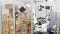 川崎重工とDexterity、トラックへの自動荷積みを行うAIバンニングロボット「Mech」を共同開発