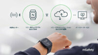 ソニーネットワークコミュニケーションズ、ウェアラブル端末とヘルスケアクラウドをセットにした「mSafety」を開始