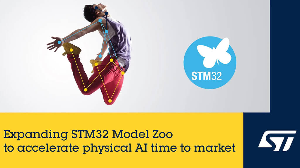 ST、組み込みAIアプリケーションの開発を支援するマイコン用学習済みAIモデル・ライブラリを発表