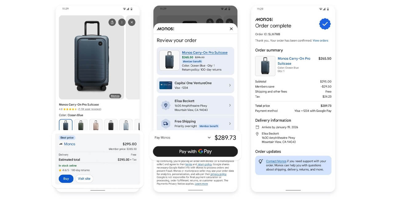 Google、AIエージェントによる商品購入を標準化する新プロトコル「UCP」を発表