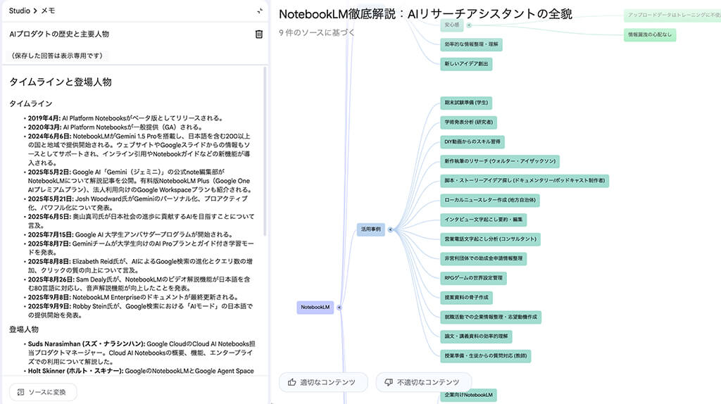 GoogleのAI「NotebookLM」とは？生産性を向上させる活用術と事例を紹介