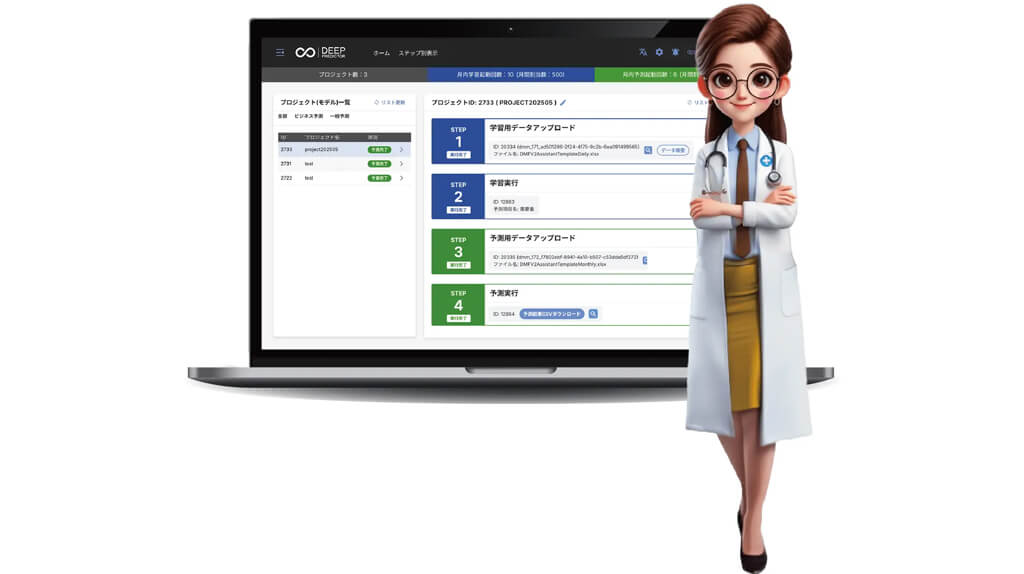 AI CROSS、アシスタントガイドによるノーコードAI予測サービスを提供開始