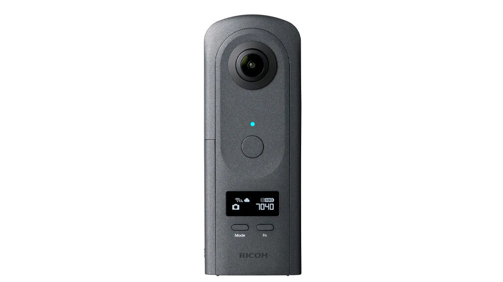 リコー、業務支援サービスと一体型で提供する360度カメラ「RICOH360 THETA A1」を発売