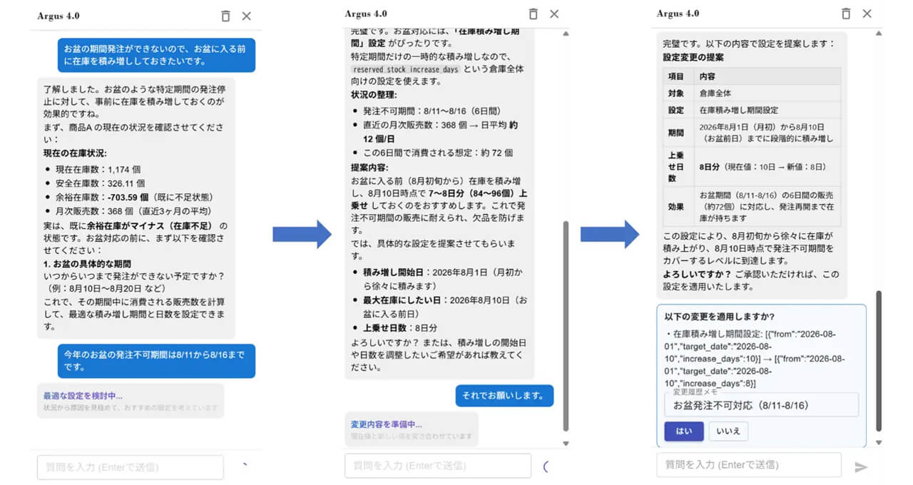 infonerv、在庫管理特化のAIエージェント「Argus 4.0」を提供開始