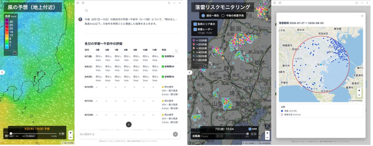 ウェザーニューズ、法人向け「ウェザーニュース for business」に気象AIエージェントを搭載