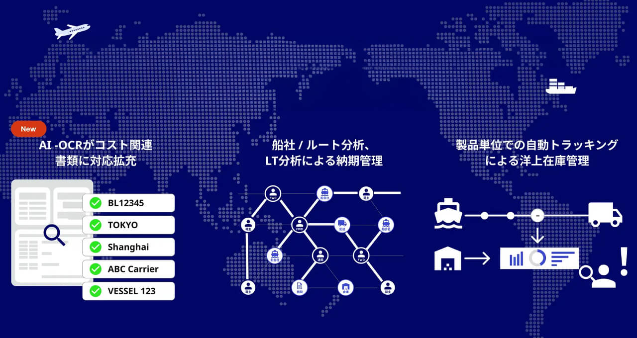 Shippio、貿易プラットフォームのAI-OCR機能を拡張し物流コスト管理を支援