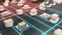 Industry Alpha、群制御モジュールを導入しAGVの複数台運用を最適化