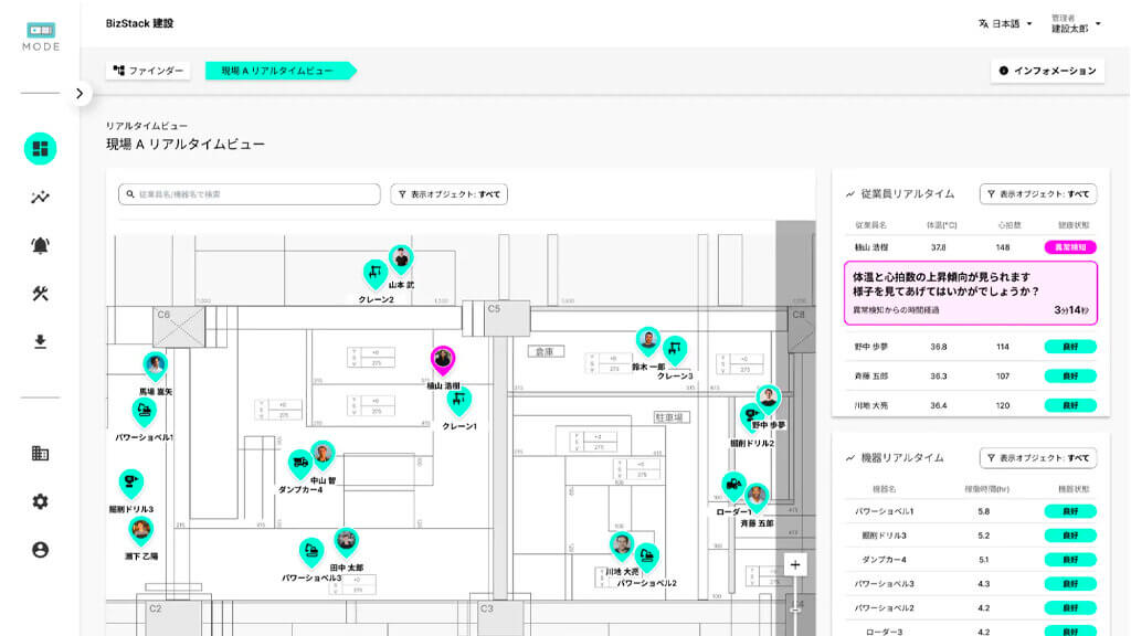 MODE、マルティスープの位置情報集約・分析ツール「iField」と連携