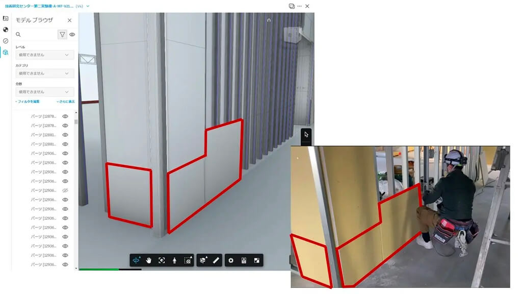 野原ホールディングス・東亜建設工業、内装工事にBIM活用によるプレカット施工を導入