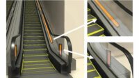 東芝エレベータ、エスカレータサイネージの実証実験を京急空港線羽田空港第3ターミナル駅で実施