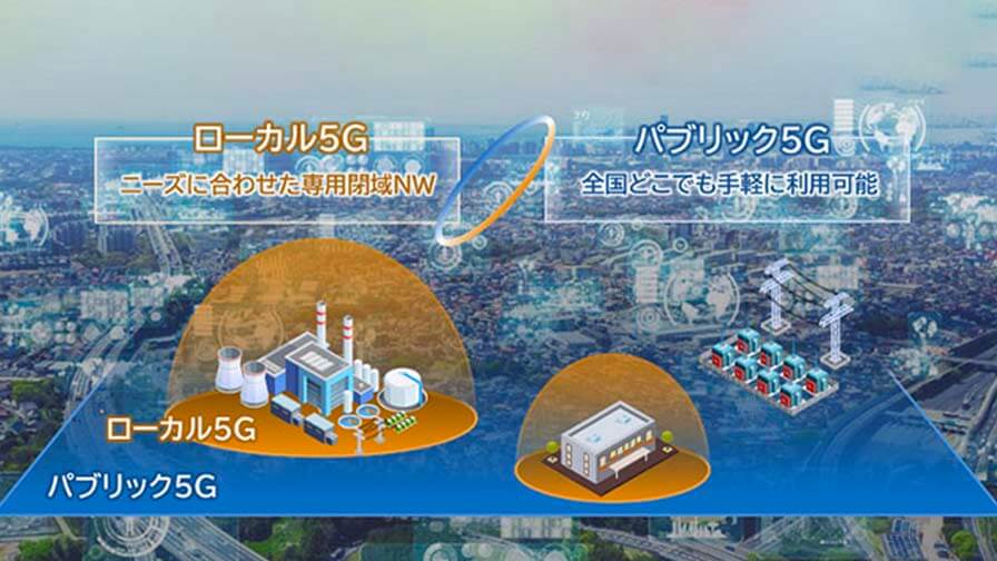 NEC、ローカル5Gとパブリック5Gを組み合わせた「ハイブリッド5G」を構築