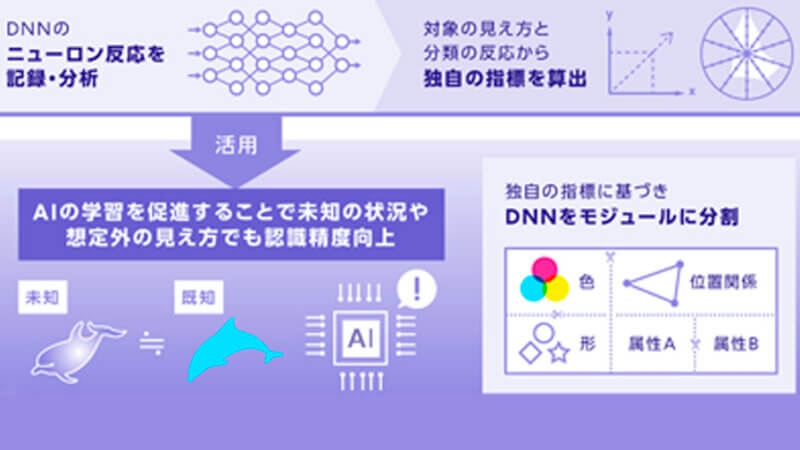 富士通とCBMM、人の脳に着想を得て未知のデータを高精度に認識できるAI技術を開発