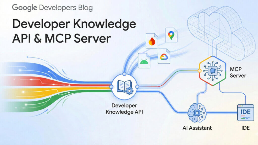 Google、AIエージェントが公式情報を常に把握できるAPIとMCPサーバーを公開