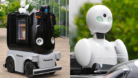 パナソニックHD、分身ロボット「OriHime」を搭載した屋外移動ロボットでのタウンツアーの実証を開始